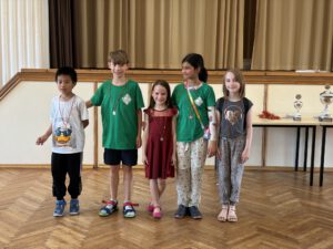 U12-Mannschaft des Ilmenauer Schachvereins bei der Thüringer Mannschaftsmeisterschaft