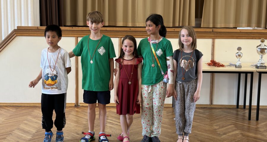 U12-Mannschaft des Ilmenauer Schachvereins bei der Thüringer Mannschaftsmeisterschaft